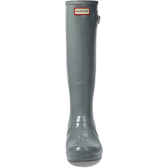 🩶Women's Original Tall Gloss Rain Boots- Grey🩶 - Picture 2 of 5